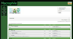 Desktop Screenshot of forums.macrophile.com